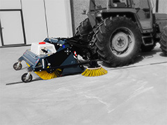 Sweeping buckets for agricultural tractor CM Crusher Machines